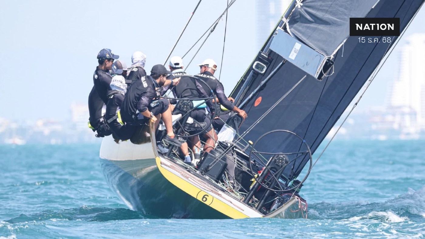 "พระราชินี" ทรงนำเรือใบไทยคว้าชัย 2 เรซ นำอันดับ 1 ซีเกมส์