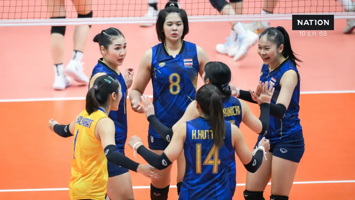 วอลเลย์บอลสาวไทย ประเดิมตบ สิงคโปร์ ขาดลอย 3-0 เซต ศึกซีเกมส์ 2025