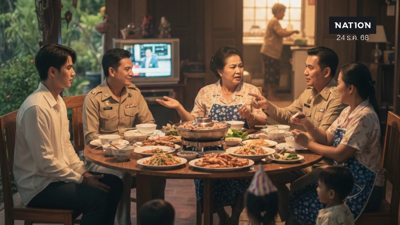 กลับบ้านปีใหม่ไม่ให้ใจพัง: จิตวิทยารับมือ "ดราม่ารวมญาติ" และวิธีตั้งการ์ดสู้คำถามแทงใจ