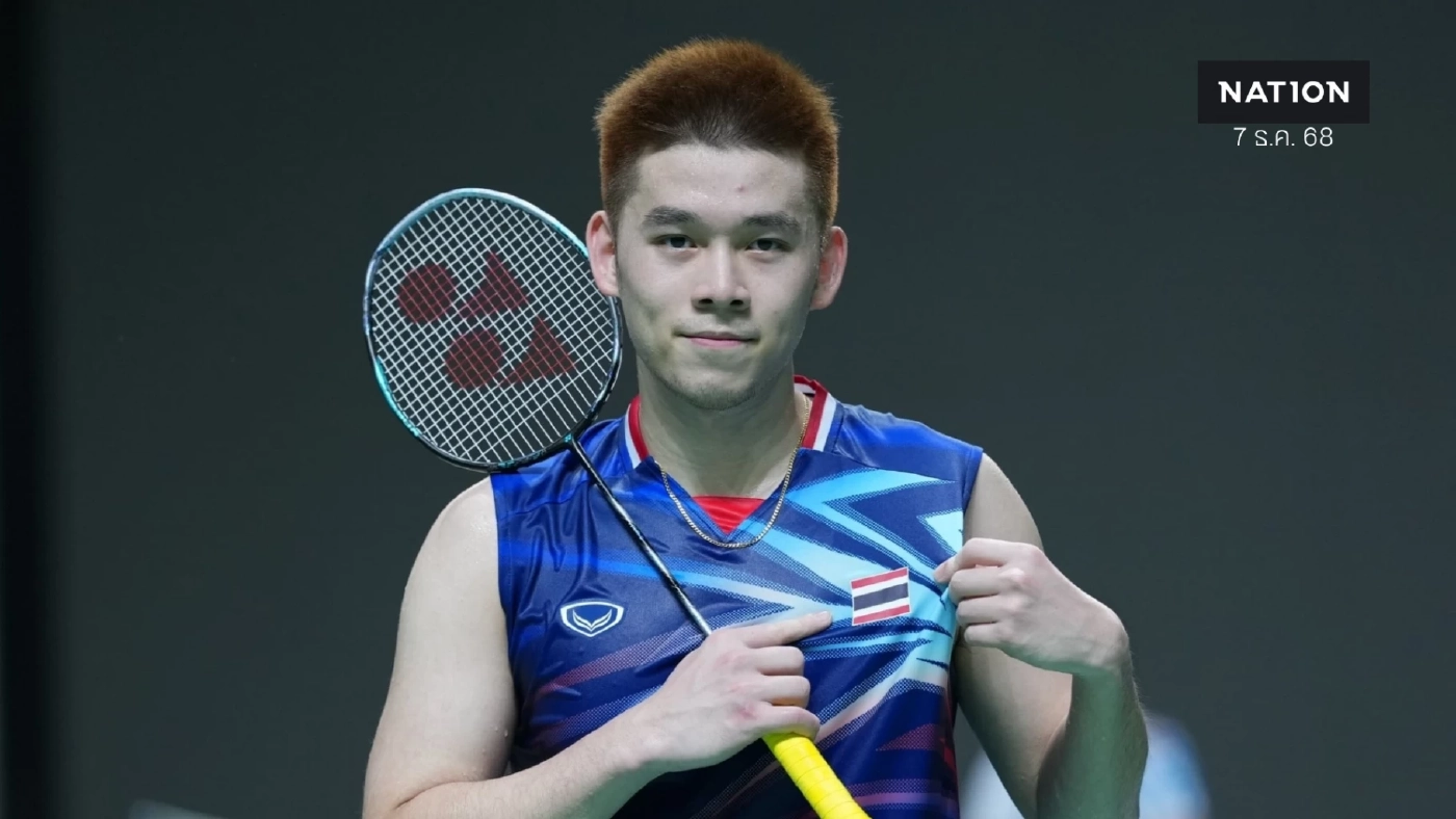 "วิว" นำทัพแบดหนุ่มไทยสยบเมียนมา 3-0 ลิ่วตัดเชือกเสือเหลือง