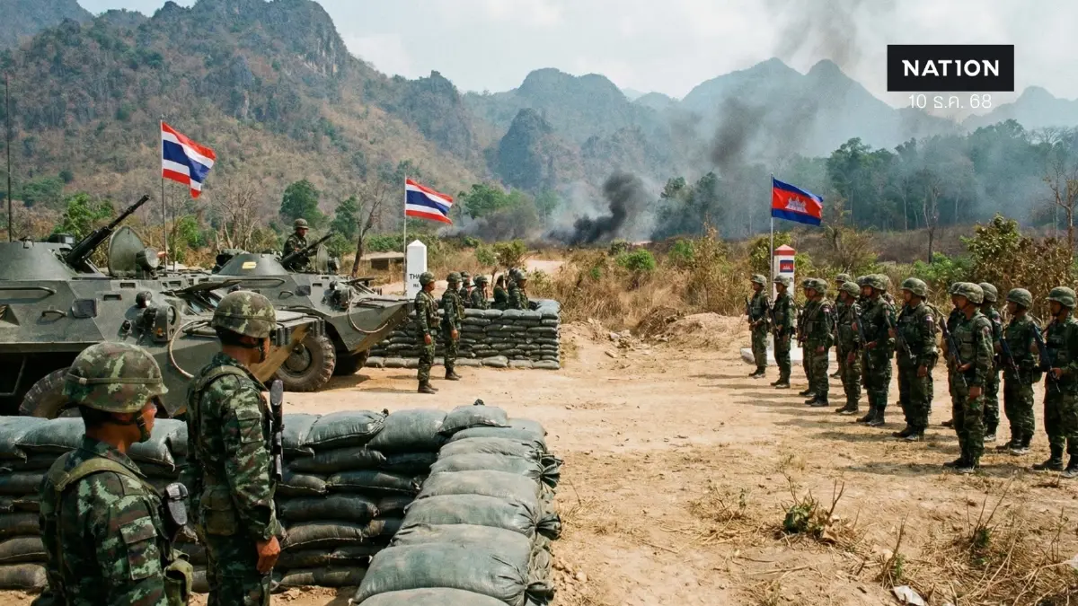 ทภ.1 เผยปฏิบัติการ 3 ใน 5 พื้นที่ เจอกัมพูชาถล่มด้วย BM-21 ต่อเนื่อง ทภ.1 เผยปฏิบัติการ 3 ใน 5 พื้นที่ เจอกัมพูชาถล่มด้วย BM-21 ต่อเนื่อง