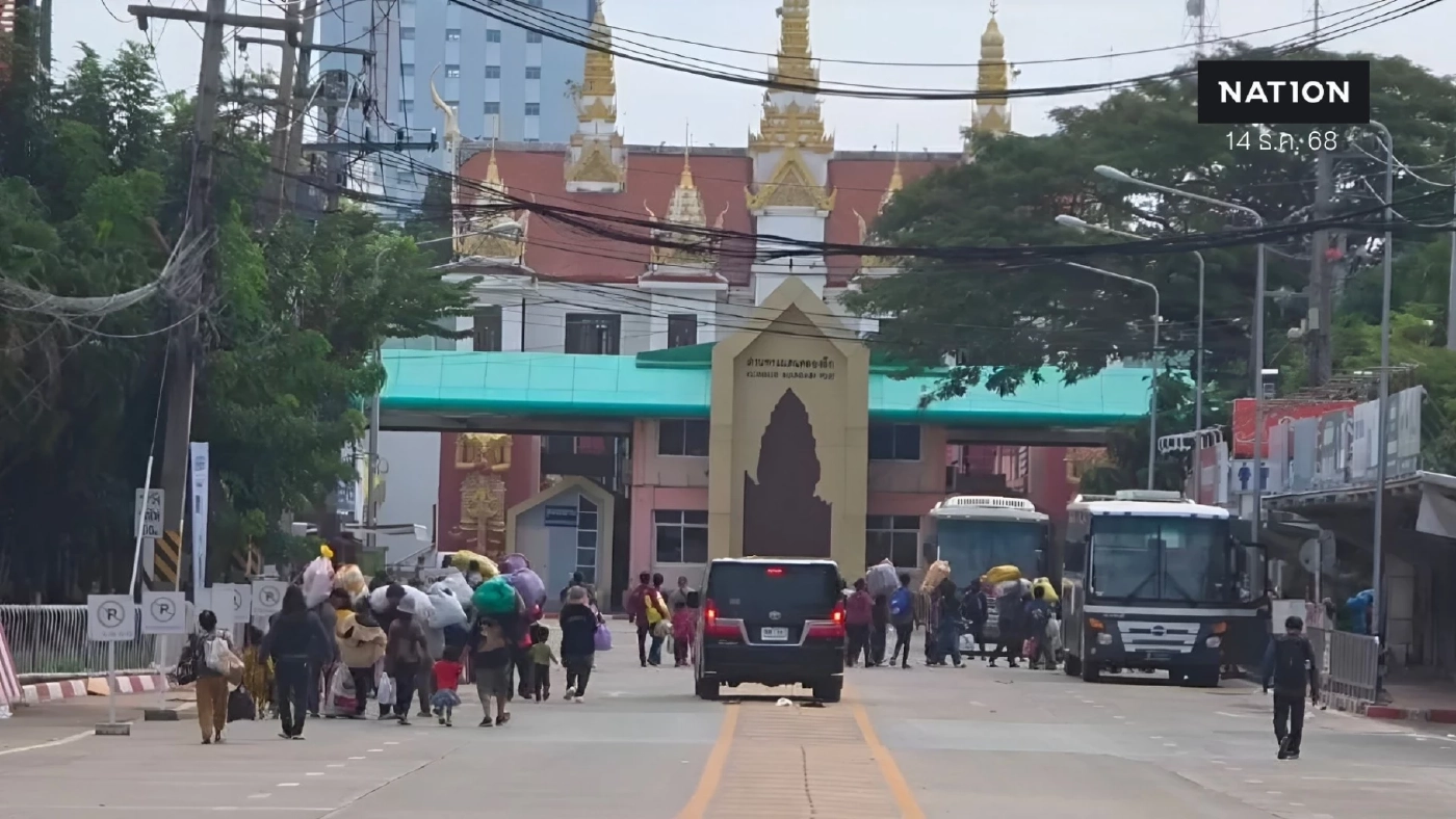 แฉ “ฮุนเซน” ระงับการเดินทางทางบกของคนต่างชาติ-คนไทย แฉ “ฮุนเซน” ระงับการเดินทางทางบกของคนต่างชาติ-คนไทย