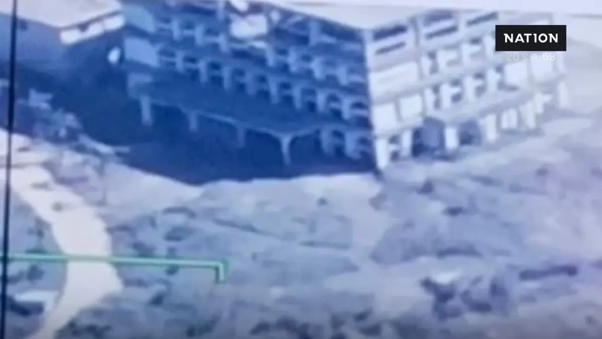 F-16 ถล่ม กาสิโนทมอดา ที่ตั้งปืนใหญ่ พบสแกมเมอร์หนีกระเจิง
