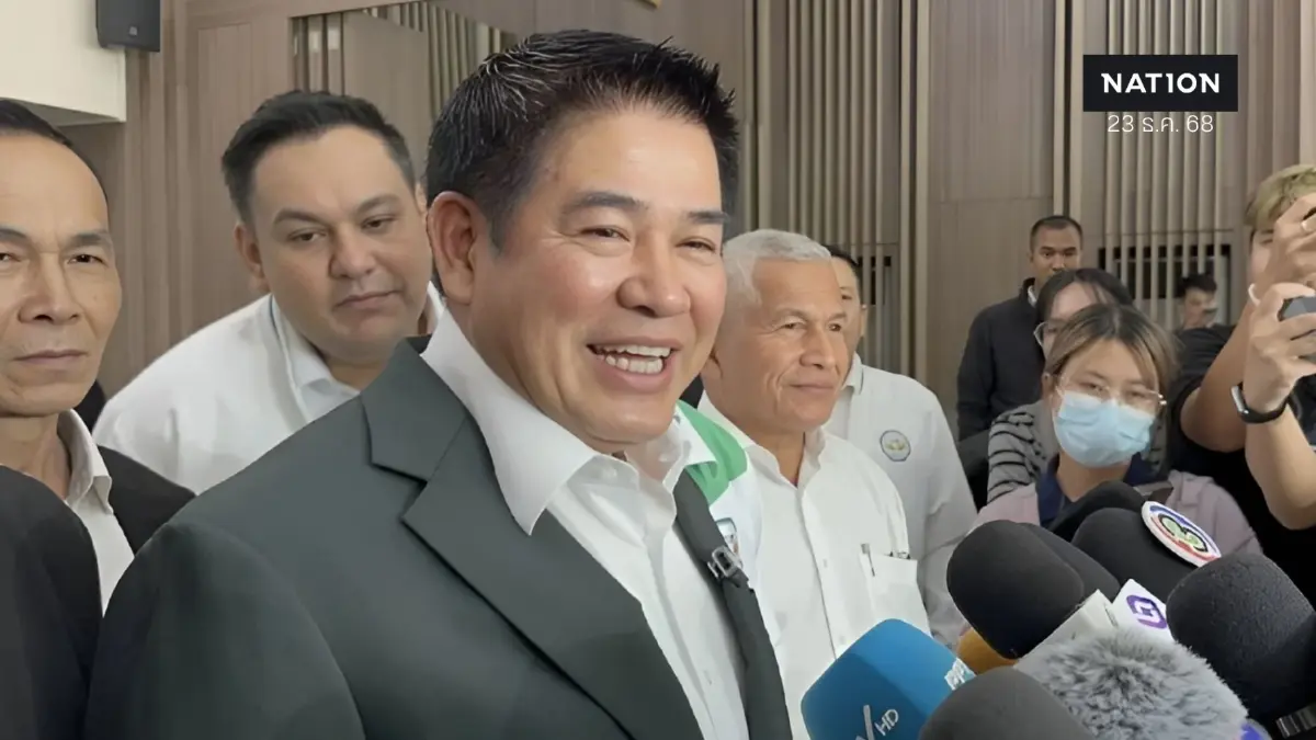 "ธรรมนัส" ปัดตอบพร้อมเป็น "นายกฯ" รับชินแล้วถูกโจมตี "ธรรมนัส" ปัดตอบพร้อมเป็น "นายกฯ" รับชินแล้วถูกโจมตี