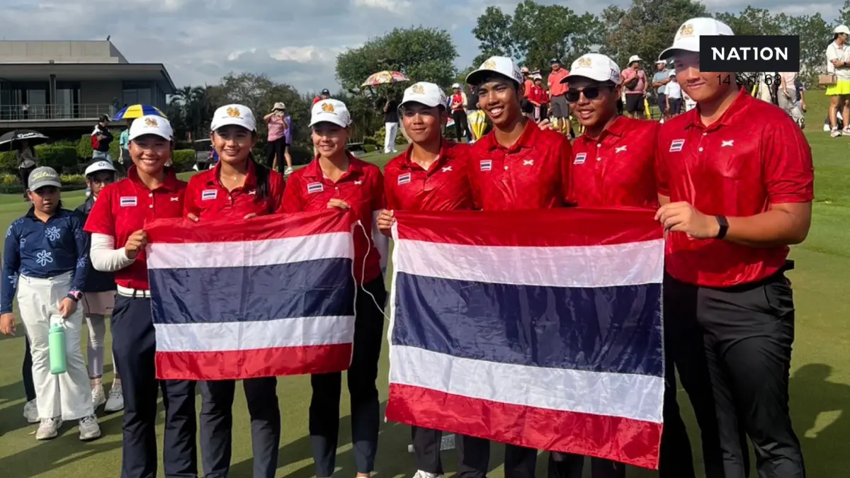 ทีมกอล์ฟไทยสร้างประวัติศาสตร์ กวาด 4 ทอง ซีเกมส์ ในรอบ 10 ปี