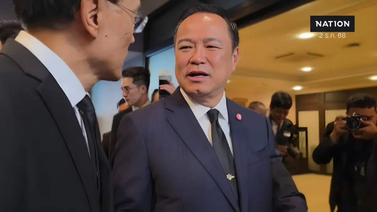 “อนุทิน” ขำใส่สื่อ ถูกถามเห็นด้วยไหม “ชาดา” จี้ “นายกแป้น” ลาออก