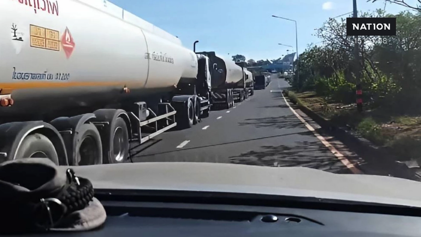 มีพิรุธ! รถน้ำมัน 80 คัน กว่า 4 ล้านลิตร จ่อข้ามด่านชายแดน "ช่องเม็กเข้าลาว" หวั่นถึง "กัมพูชา" จี้ตรวจสอบ (มีคลิป)