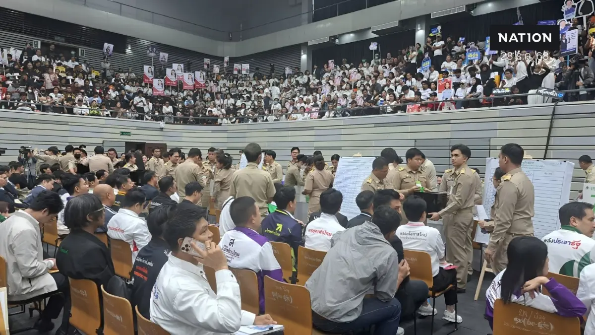 เปิดยอดผู้สมัคร สส.กทม. วันแรก 449 คน มากสุดเขต "บางนา-พระโขนง"บางแค จำนวน 17 คน เปิดยอดผู้สมัคร สส.กทม. วันแรก 449 คน มากสุดเขต "บางนา-พระโขนง"บางแค จำนวน 17 คน
