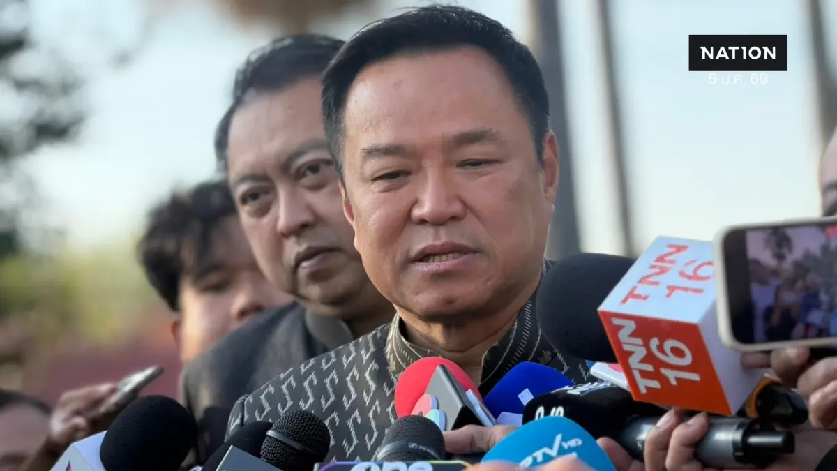 “อนุทิน” ขำ “นิพิฏฐ์” ปูดซื้อเสียงล็อกเป้านายกฯ “อ” เมินผลโพลภาคใต้