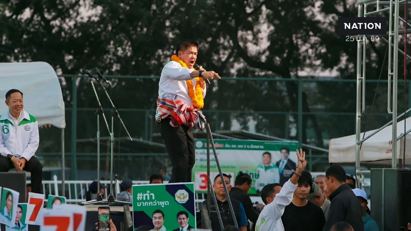 "ธรรมนัส" หาเสียงเชียงราย ย้ำ "พรรคกล้าธรรม" เป็นพรรคคนเหนือ ไม่เป็นอีแอบ