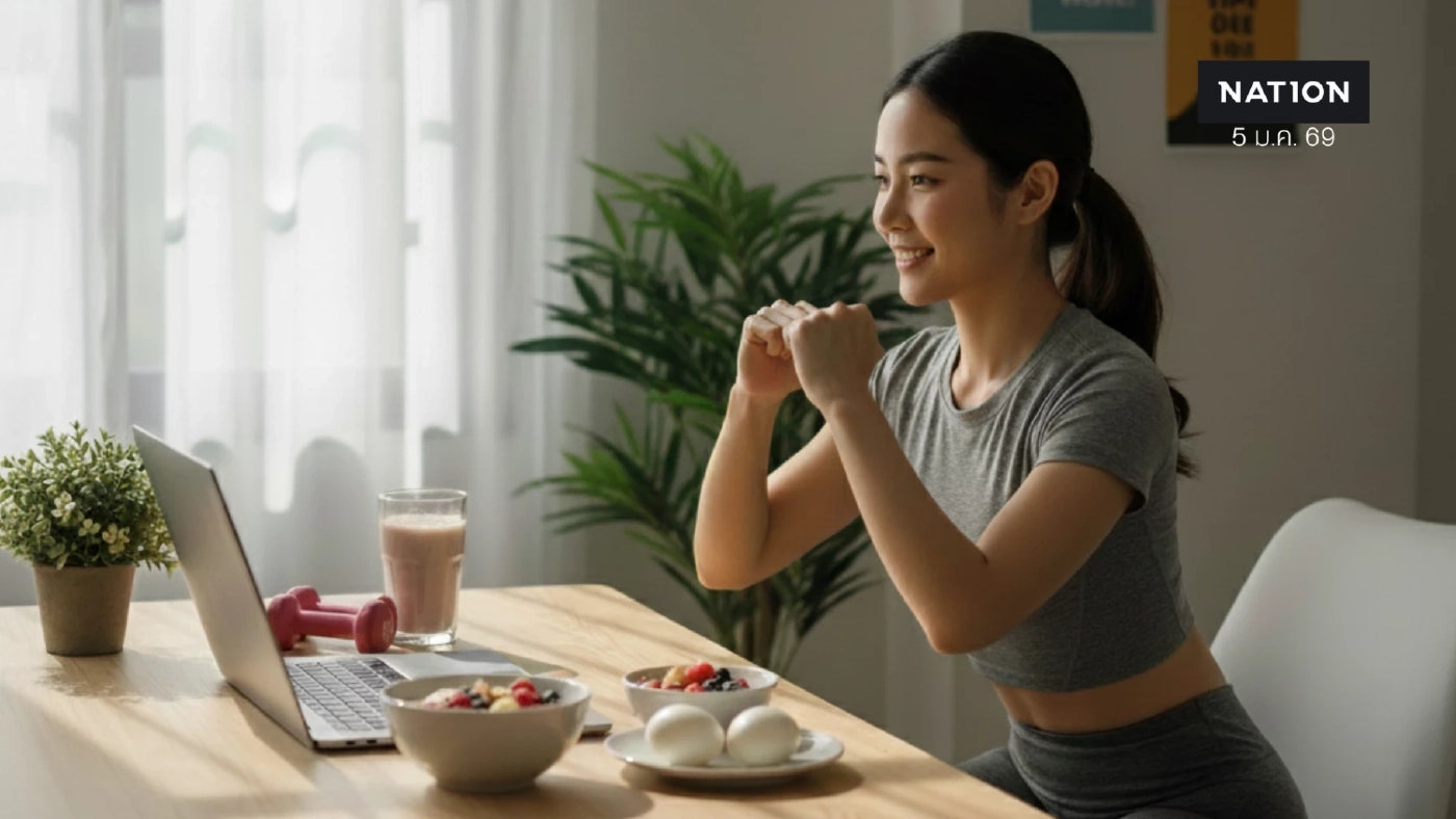 ลดน้ำหนักฉบับคนทำงาน! เทคนิคเบิร์นไขมันแบบไม่เพลีย ไม่โยโย่ แรงไม่ตก