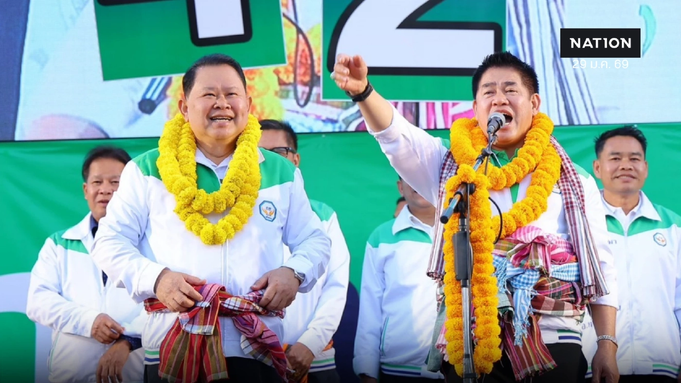 "ร.อ.ธรรมนัส" เปิดปราศรัยหนองบัวลำภู มั่นใจปักธง 3 เขต