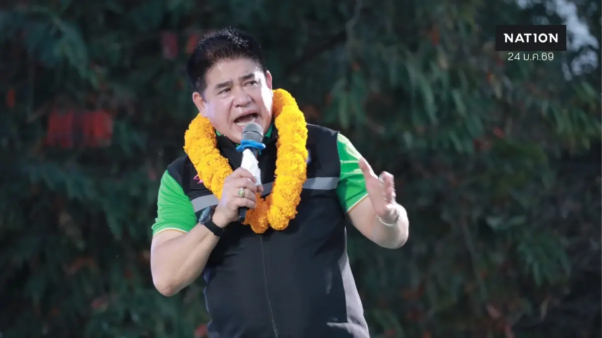 กล้าธรรม ขนทัพแกนนำ "ธรรมนัส-นฤมล-ไผ่ ลิกค์" อ้อนขอคะแนนชาว “ตาก”