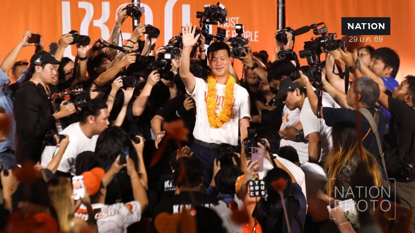 โพลชี้ "การเมืองโค้งสุดท้าย" เลือก "พรรคประชาชน" นำ อยากได้ "เท้ง" เป็นนายกฯ