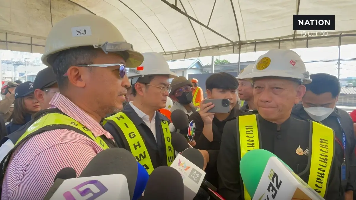 เปิดสาเหตุเครนถล่มพระราม 2 ด้าน “พิพัฒน์” สั่งเบรกก่อสร้าง เปิดสาเหตุเครนถล่มพระราม 2 ด้าน “พิพัฒน์” สั่งเบรกก่อสร้าง