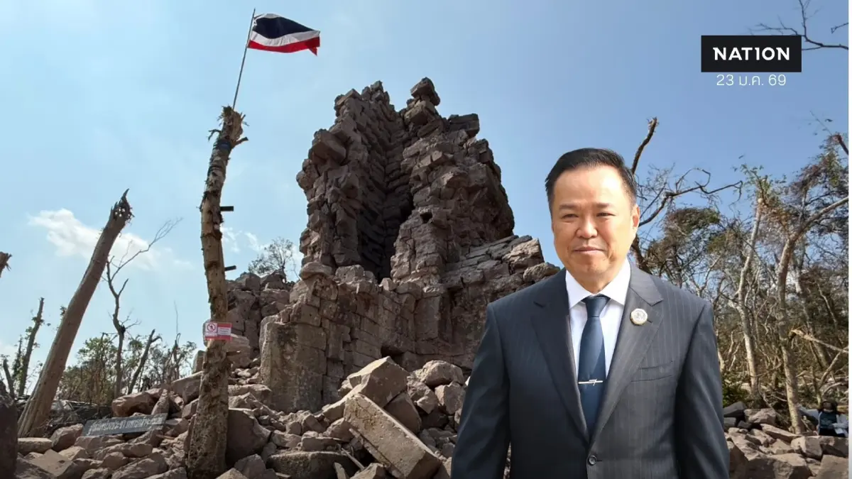 ภูมิใจไทยกระพือสยบกัมพูชา โชว์ผล ไม่สนที่มา ขึ้นทะเบียน 30 ปราสาท ภูมิใจไทยกระพือสยบกัมพูชา โชว์ผล ไม่สนที่มา ขึ้นทะเบียน 30 ปราสาท