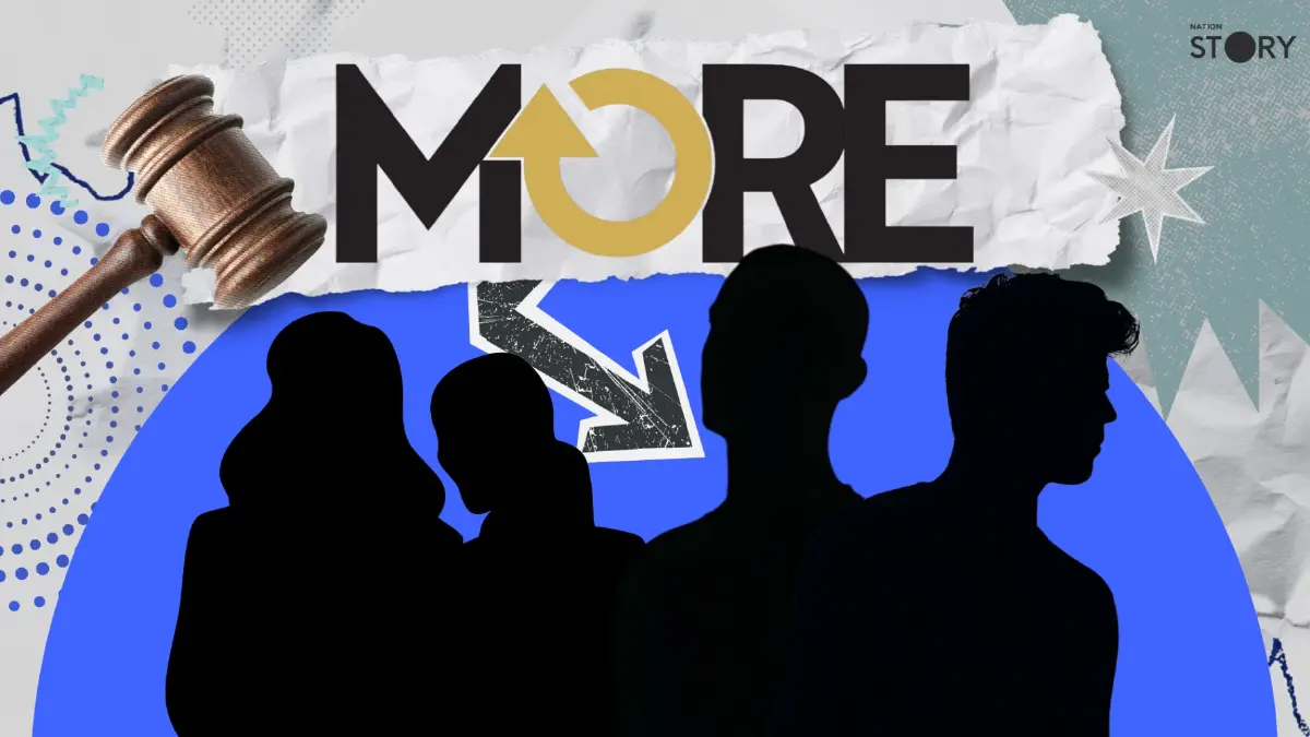 เจาะลึกคดีหุ้น MORE: จากแผนปั่นราคา 4.5 พันล้าน สู่บทพิสูจน์ระบบยุติธรรมไทย เจาะลึกคดีหุ้น MORE: จากแผนปั่นราคา 4.5 พันล้าน สู่บทพิสูจน์ระบบยุติธรรมไทย