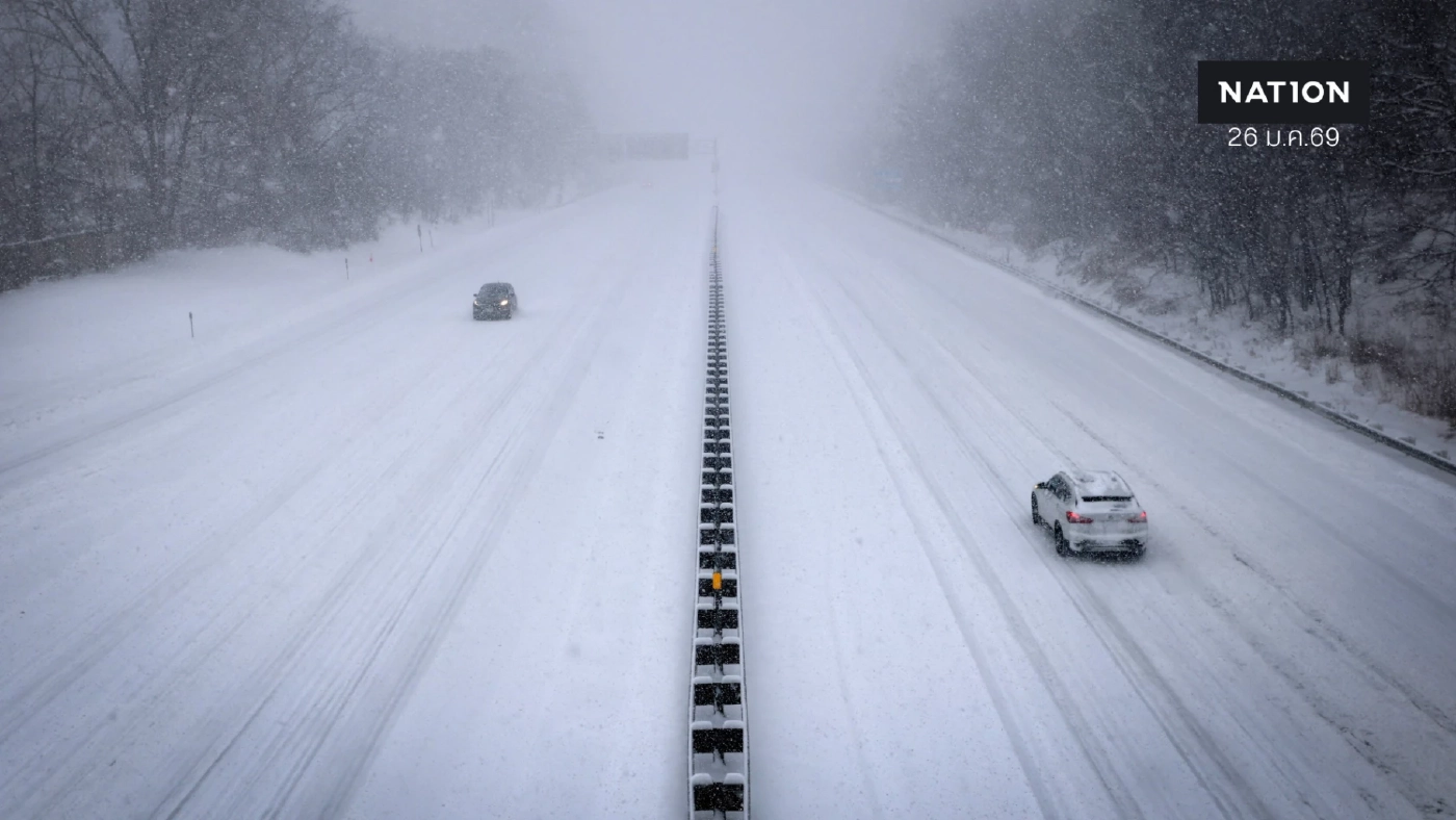 พายุฤดูหนาวเฟิร์นพัดถล่ม 34 รัฐของสหรัฐฯ