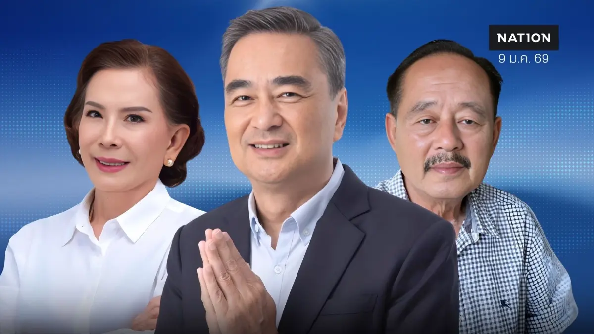 สีฟ้ามาแล้ว “อภิสิทธิ์” พรรคคนใต้เขย่า “โกหนอ-ป้าโส” บ้านใหญ่ยะเยือกหนาว