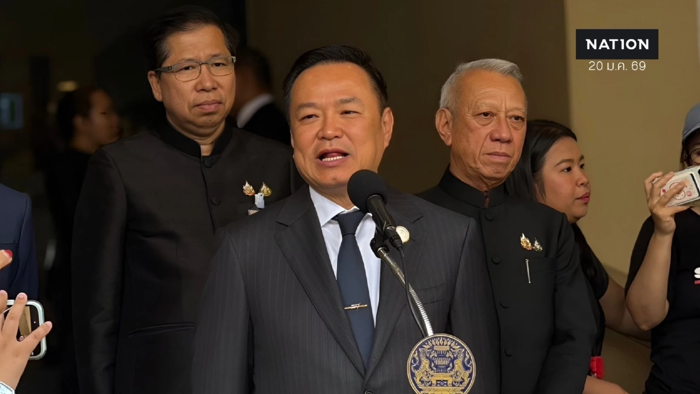 "อนุทิน" ช็อก! ปมโพลชี้ "ซื้อเสียงหนัก 7,500" ย้อนสื่อ อย่าหลอกถาม "เพราะไม่เคยทำ"