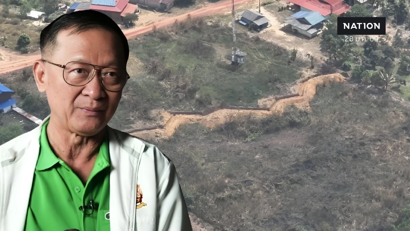 "อดีตรองแม่ทัพ2" มองไทย-กัมพูชา "มีปะทะรอบ 3 แน่" ดูได้จากขุด "คูเลต-ทำบังเกอร์"