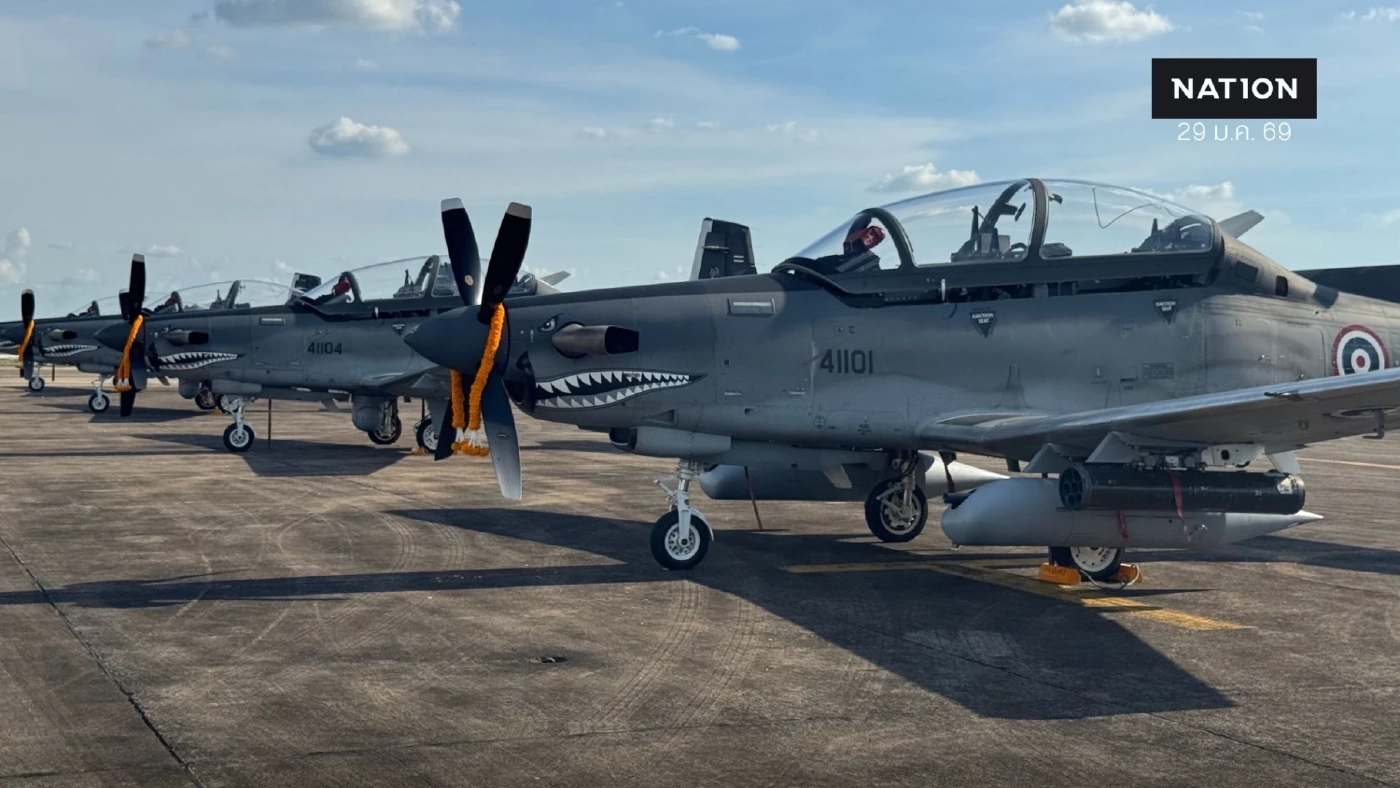 รู้จัก เครื่องบิน AT-6TH เขี้ยวเล็บใหม่ทัพฟ้า ที่เกิดอุบัติเหตุ รู้จัก เครื่องบิน AT-6TH เขี้ยวเล็บใหม่ทัพฟ้า ที่เกิดอุบัติเหตุ