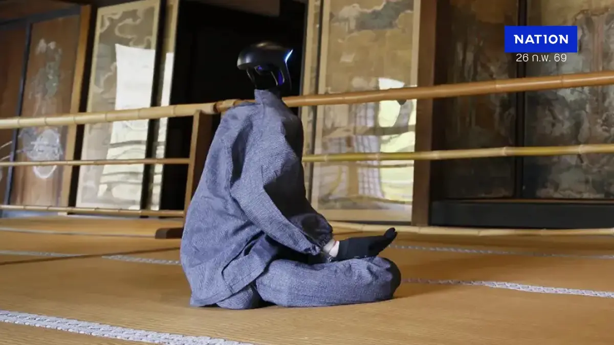 ญี่ปุ่นเปิดตัว "Buddharoid" พระหุ่นยนต์ AI ตอบปัญหาธรรมะ