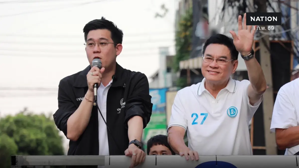 “จุรินทร์” อ้อนชาวลาดพร้าว-บึงกุ่ม ฝาก "หลานก๊อด" ไว้รับใช้