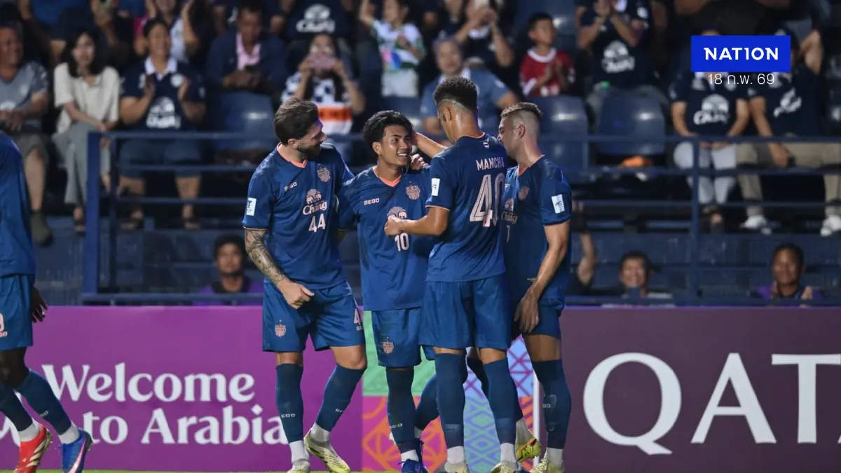 บุรีรัมย์ทุบเสิ่นหัว 2-0 ตีตั๋วรอบ 16 ทีม ACL Elite ตามเป้า
