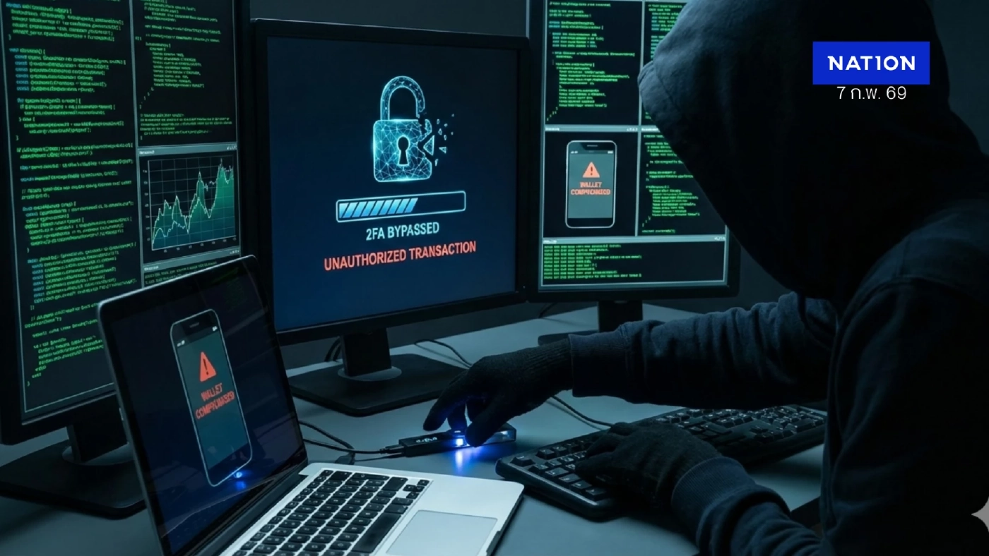 แชร์สนั่น! นักลงทุนโวย ใช้บริการคริปโต Exchange เจ้าดัง wallet โดนแฮก