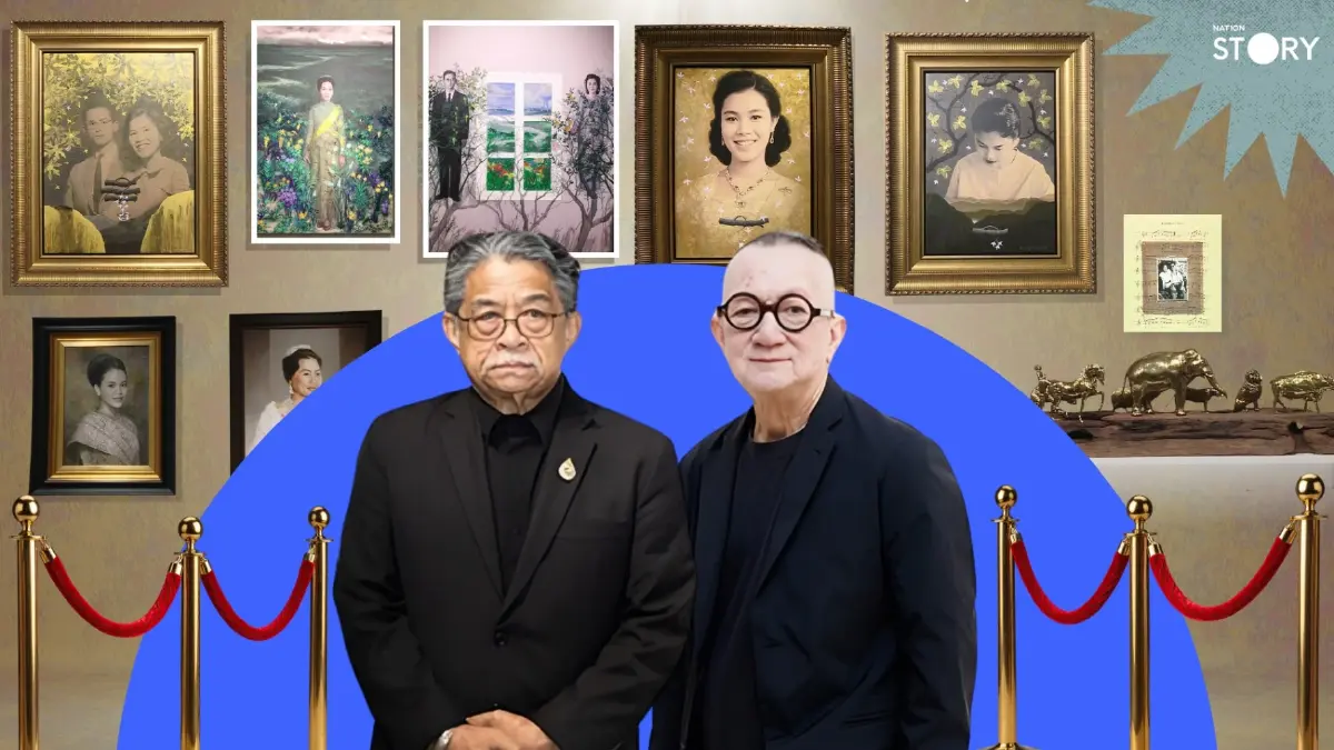 STORY : ศิลปะที่ก้าวข้ามความงามสู่การสร้างคน : ถอดรหัส ‘ระบบคิด’ ผ่าน 2 ศิลปินแห่งชาติ ในนิทรรศการ  “น้อมรำลึกในพระมหากรุณาธิคุณ แห่งสมเด็จพระบรมราชชนนีพันปีหลวง”