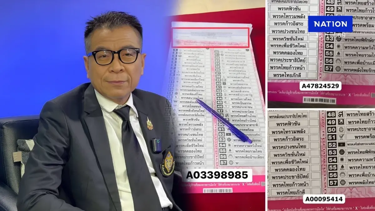 "แสวง" แจงปม "บาร์โค้ดบัตรเลือกตั้ง" ชี้ หลักการโดยตรงและลับ "แสวง" แจงปม "บาร์โค้ดบัตรเลือกตั้ง" ชี้ หลักการโดยตรงและลับ