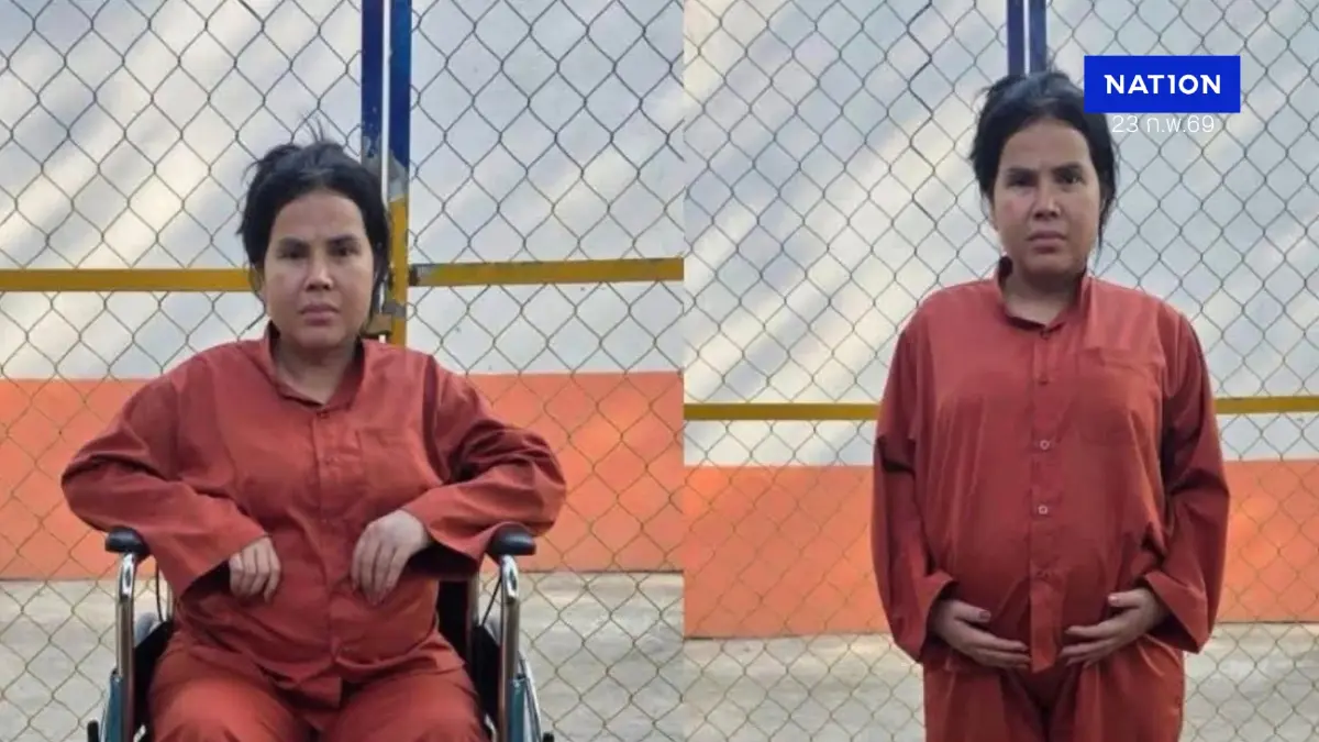 เปิดภาพ "วัน มรณา" อินฟลูฯ ดังตั้งครรภ์ขณะถูกคุมขัง