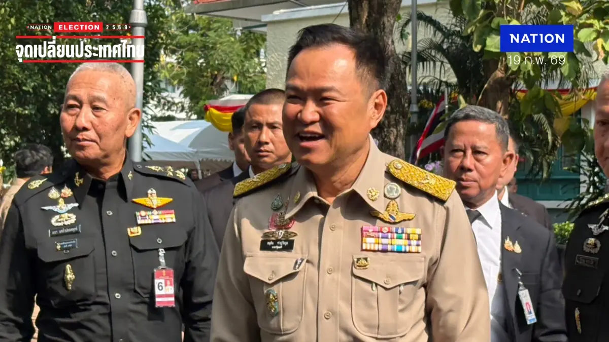 "อนุทิน" ปัดตอบ ดึง "กล้าธรรม" ร่วมรัฐบาล เขี่ย "ธรรมนัส"