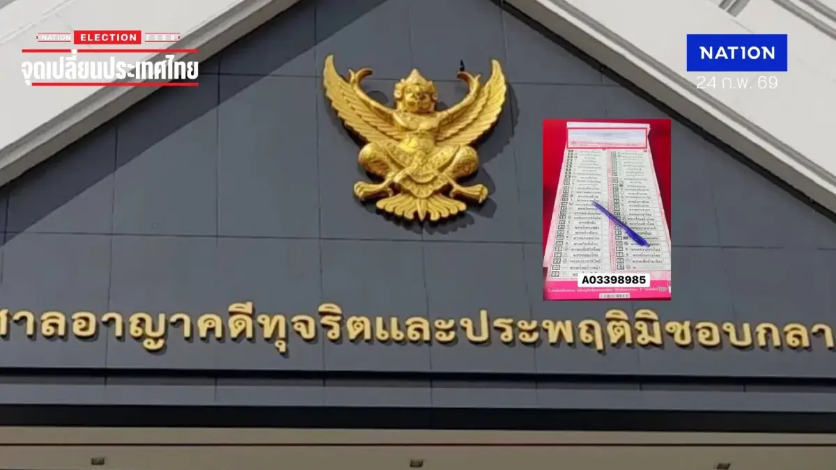 ฟ้อง ปธ.กกต. - พวก ปมบาร์โค้ด ศาลนัดฟังคำสั่งตรวจฟ้อง 17 มี.ค.นี้