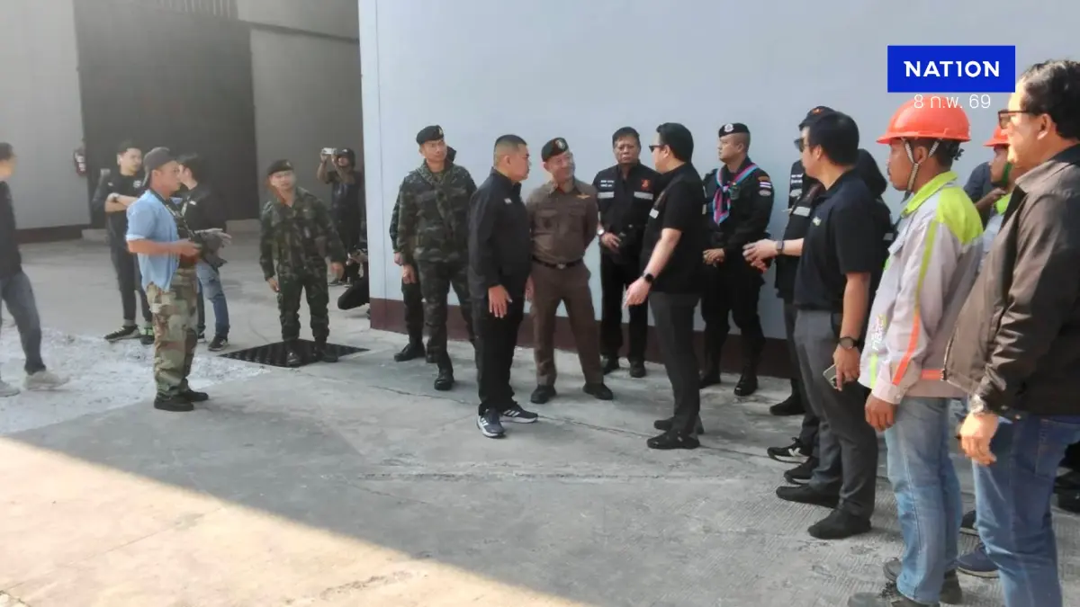 กกล.บูรพา สนธิกำลัง กสทช. บุกตรวจโกดังชายแดนสระแก้ว สกัดลอบปล่อยสัญญาณ