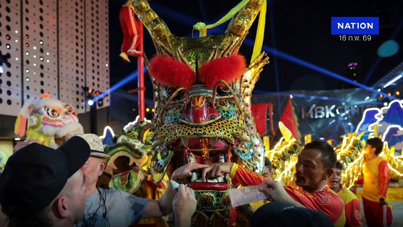 ไทยยังเป็นตัวเลือกของนักท่องเที่ยวชาวจีน ช่วงตรุษจีน 2569