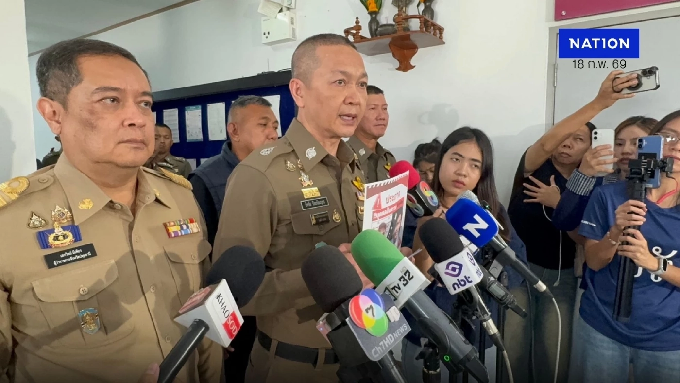 รองผบ.ตร. จี้ “แอล ชายคลั่ง” มอบตัว เล็งเอาผิดคนช่วยหนี