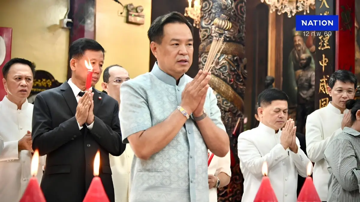 "นายกฯ" ไหว้ "ศาลเจ้าพ่อเสือ" ขอพรให้ "คนที่คิดไม่ดีกับประเทศต้องพังพินาศ-ประเทศไทยเป็นที่ยำเกรง"