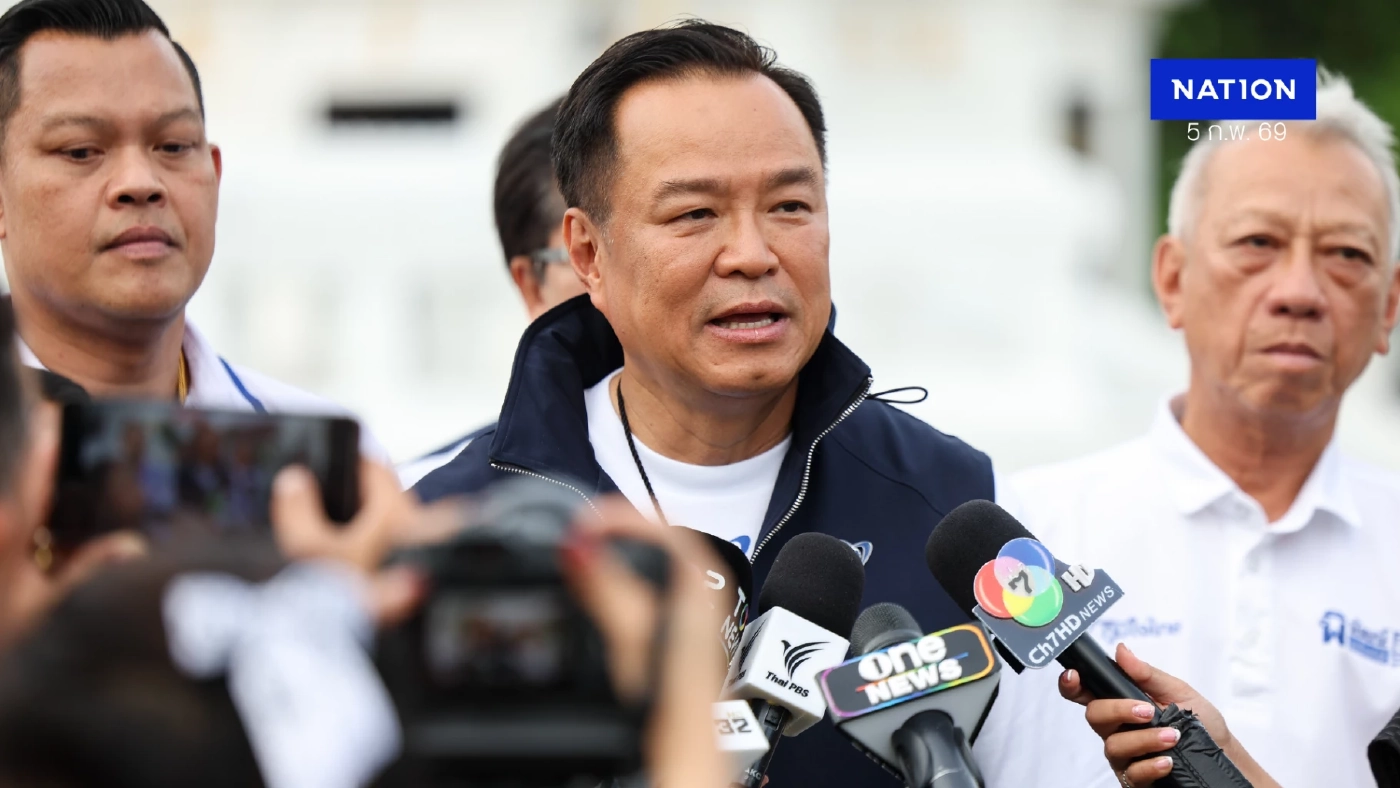 “อนุทิน” ลั่นหากกลับเป็นรัฐบาล เดินหน้าเมกะโปรเจกต์-Manmade ทั่วประเทศ