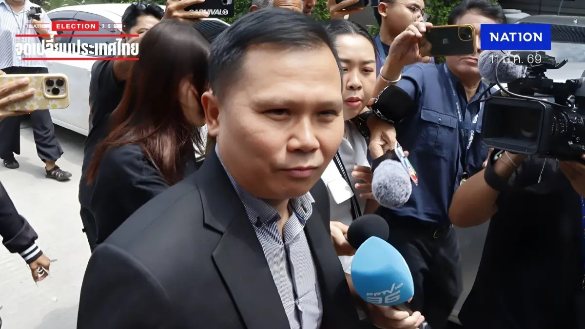 "รองเลขาธิการ กกต." ปัดตอบปม "เอาผิดอาญา 6 ประชาชน" บอก "ไม่ได้มาให้สัมภาษณ์"