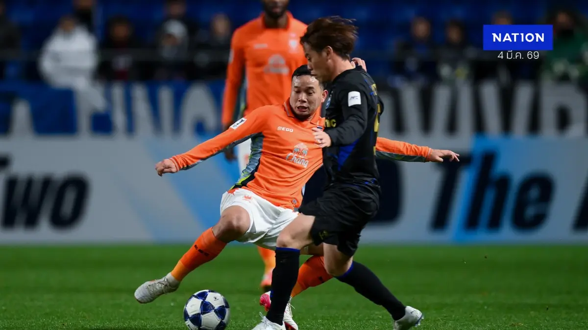 "ราชบุรี" บุกเจ๊ากัมบะ 1-1 ลุ้นต่อนัดสองศึก ACL2 รอบ 8 ทีม