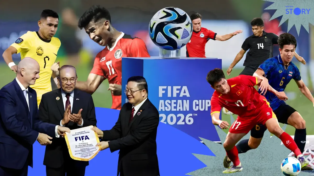 SPORTS : FIFA ASEAN Cup จุดเปลี่ยนฟุตบอลอาเซียนสู่เวทีโลก