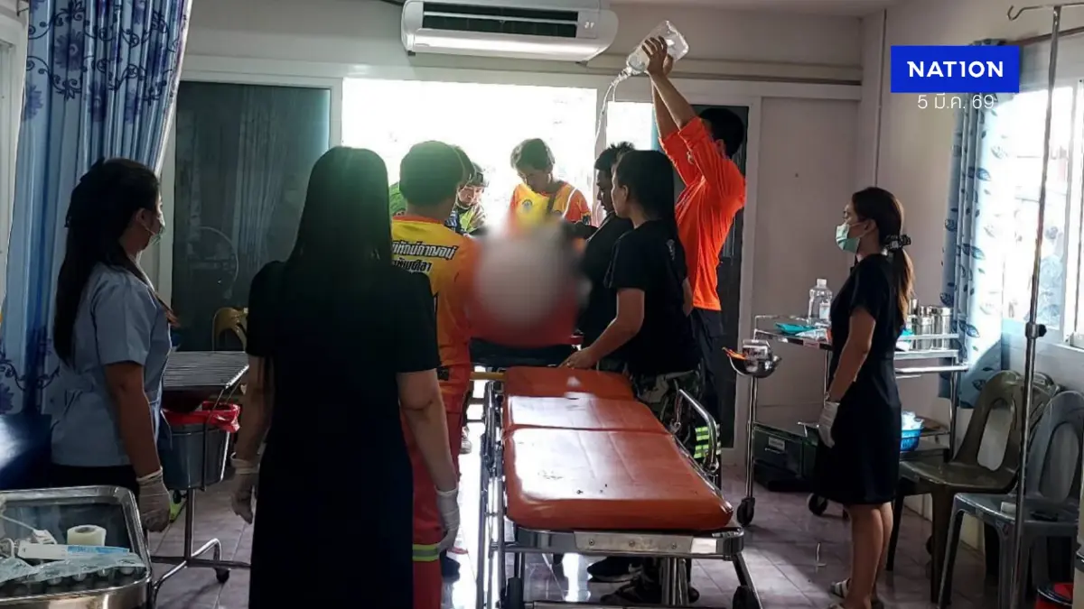 ด่วน! หน.สถานีคุมไฟป่าเมืองกาญจน์ ถูกลอบยิงขณะตรวจจับรุกป่า