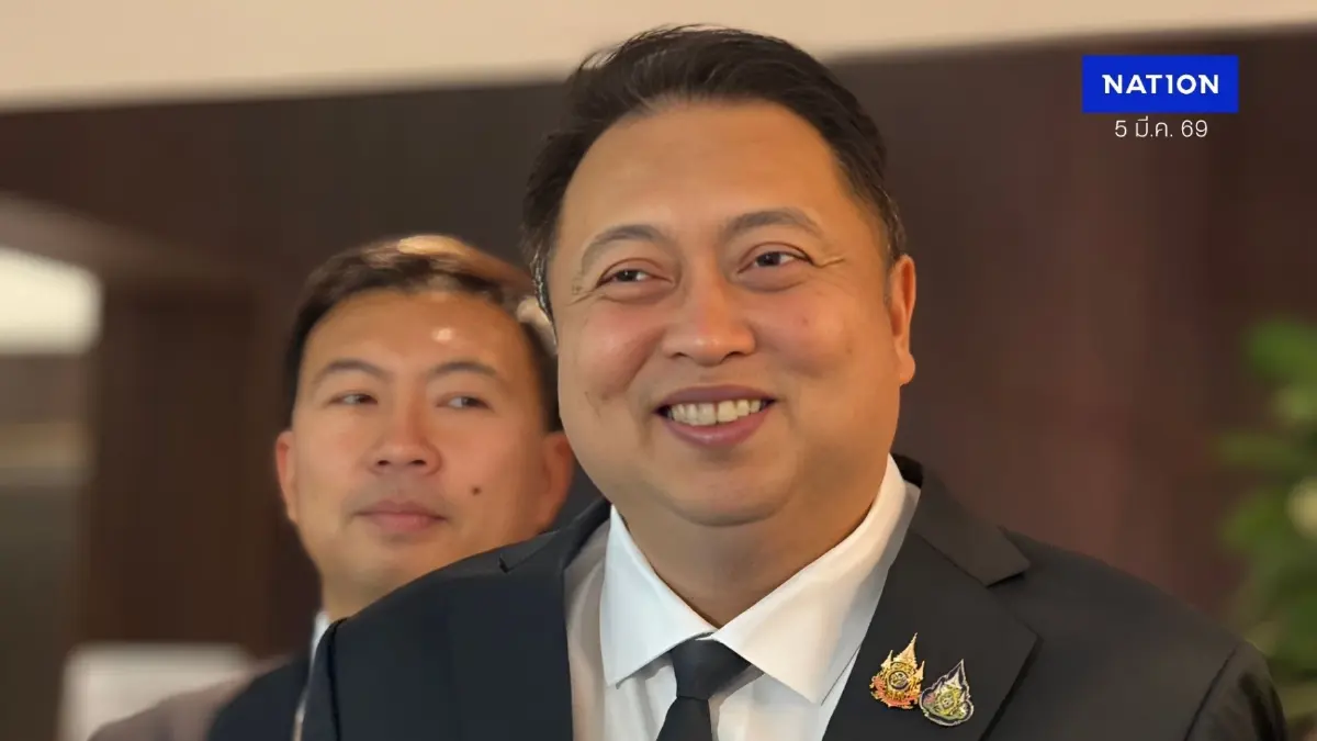 "สุชาติ" ปัด ตอบถูกทาบทาม นั่ง "รมต." ต่อ บอกร่วมงาน "อนุทิน" สนุก สภาฯ คึกคัก สส. ตบเท้าเข้ารายงานตัว