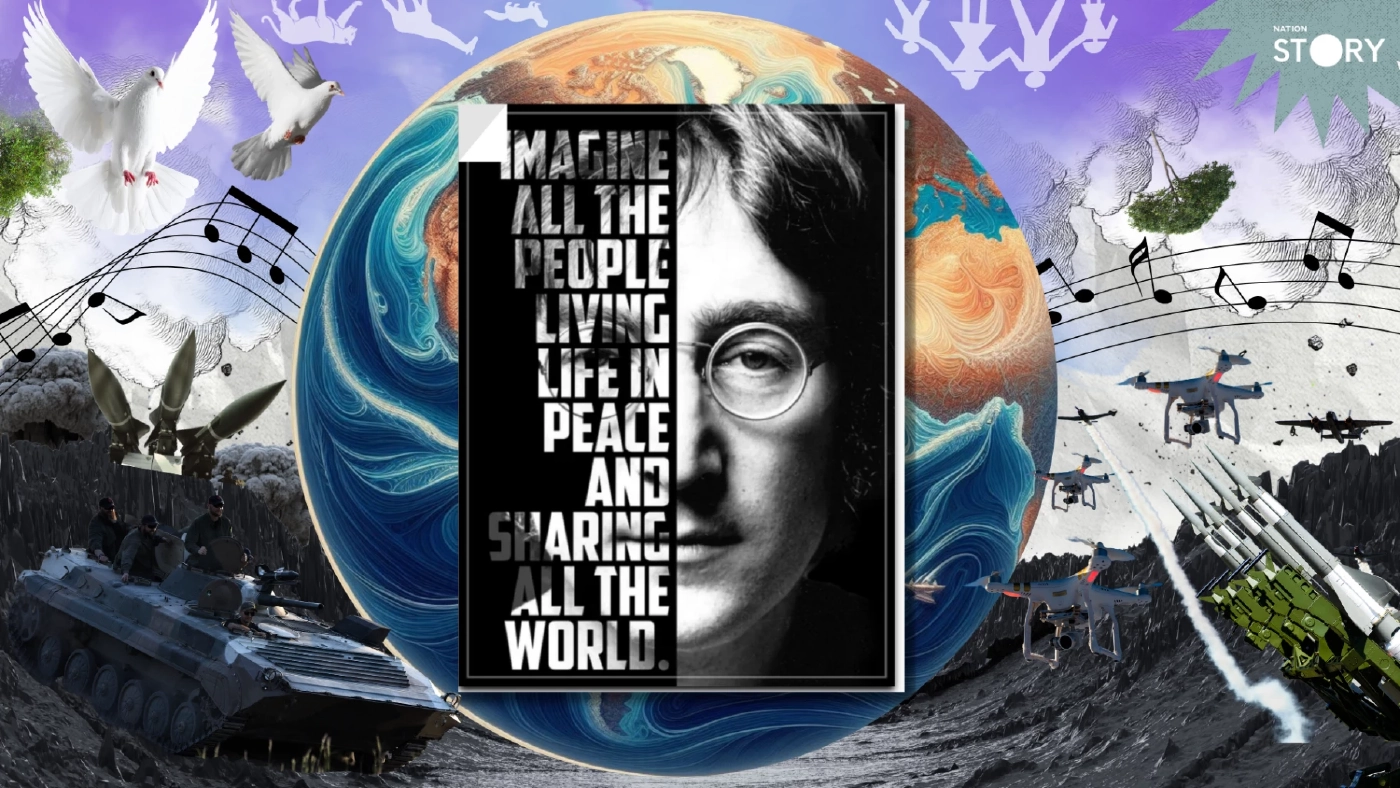 When Music Meets Power : โลกในฝันกับสงครามจริง เมื่อ 'Imagine' ของ John Lennon เล่าเรื่องความขัดแย้งสหรัฐฯ-อิหร่าน