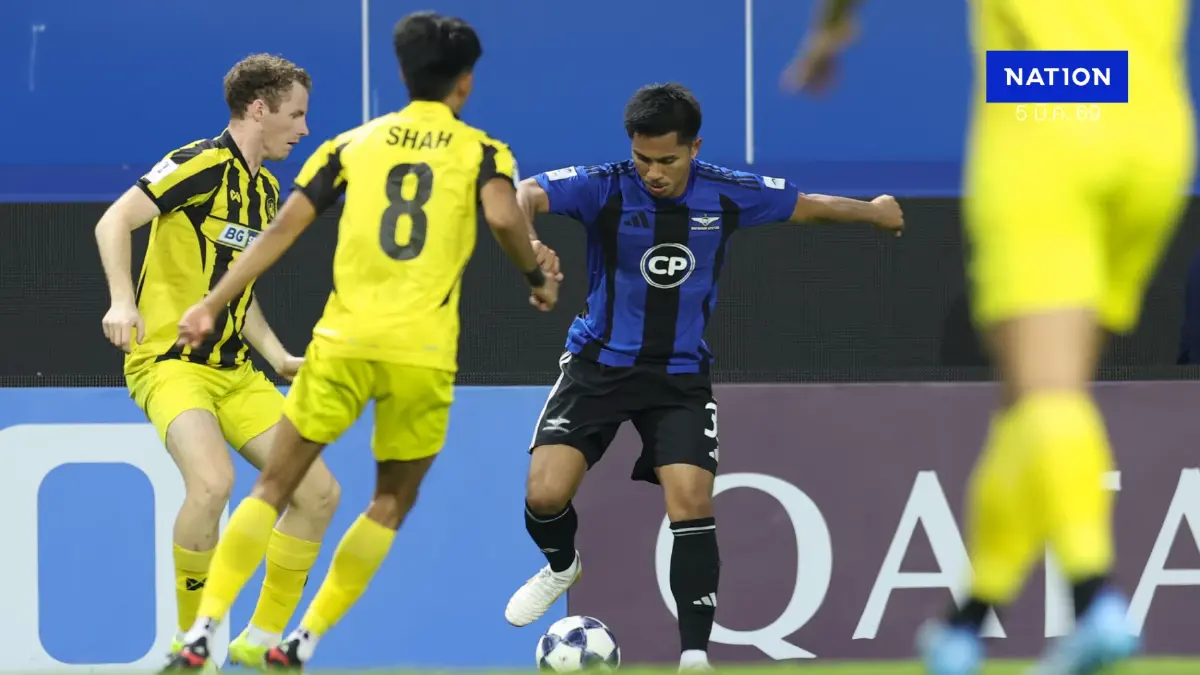 แข้งเทพสิบคนเฉือนแทมปิเนส 2-1 กุมความได้เปรียบ ACL2 รอบ 8 ทีม