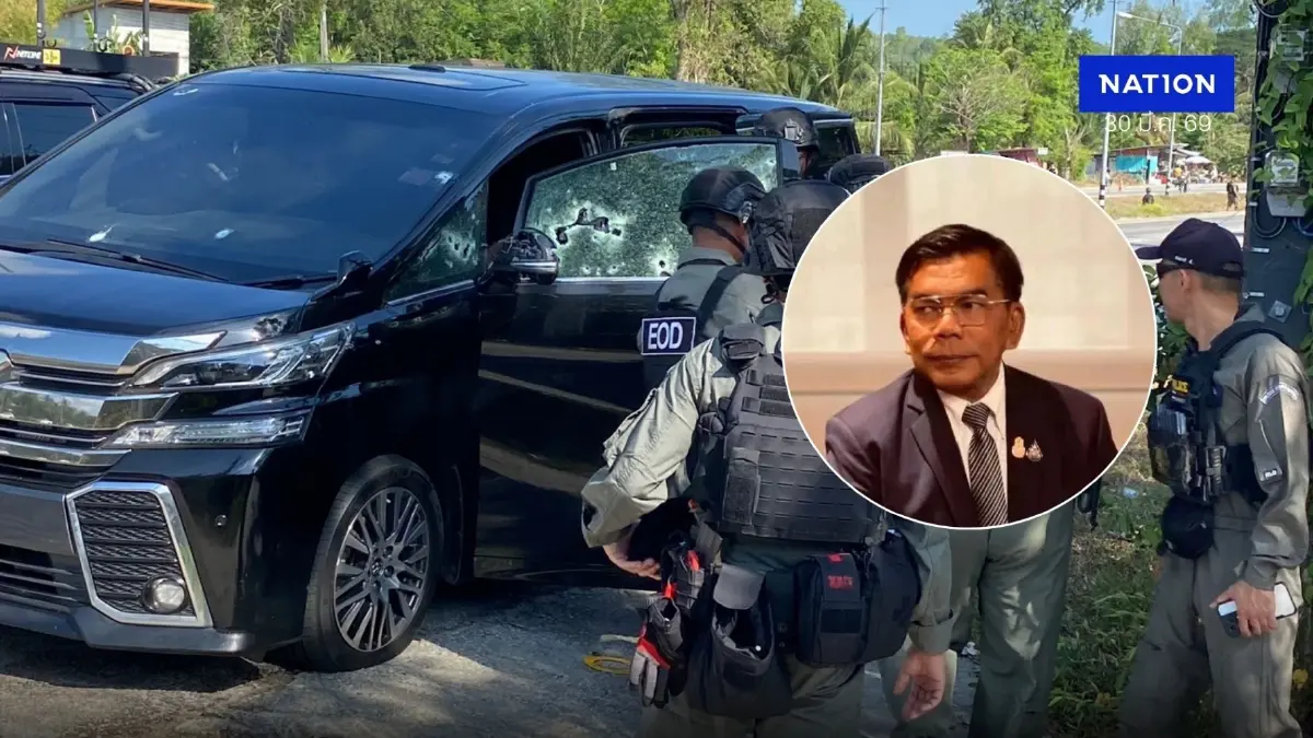 ตร.จับพ่อลูก เอี่ยวคดีลอบยิง สส.กมลศักดิ์ นราธิวาส เร่งขยายผล