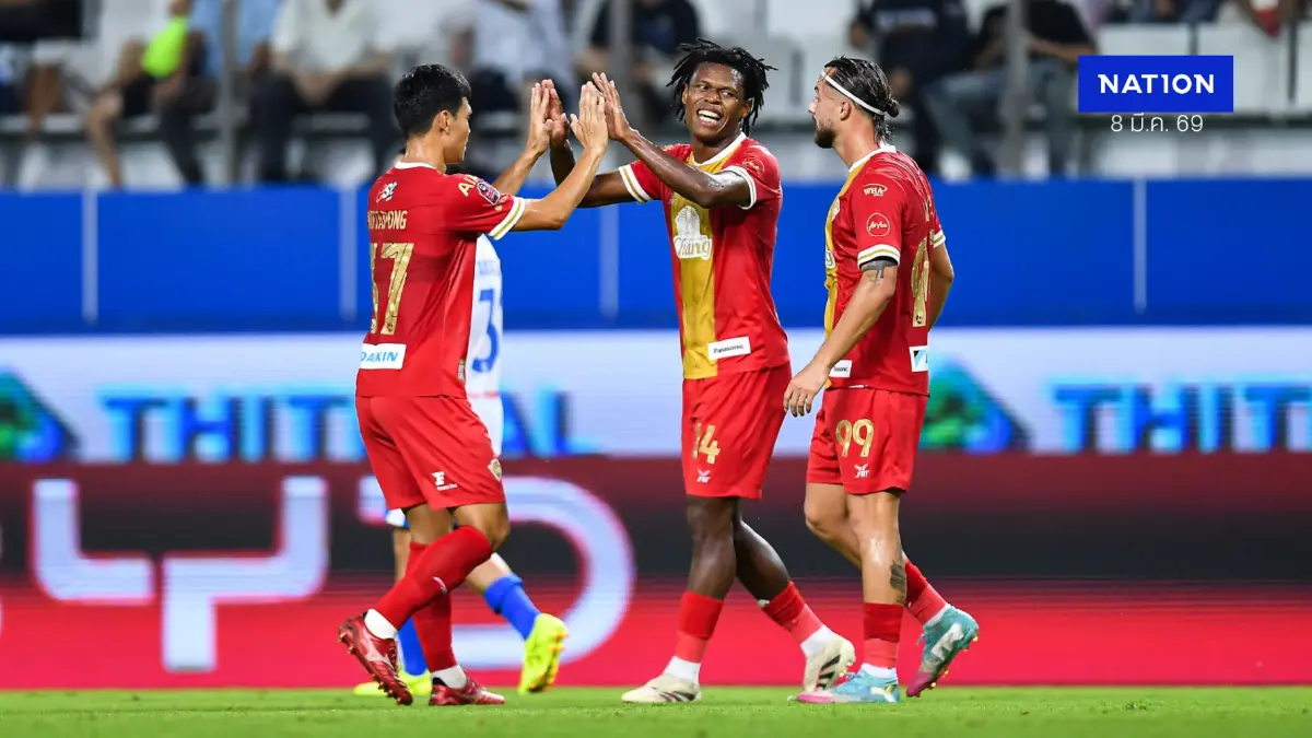 ชลบุรีฮึดแซงบีจี ปทุม 3-2 ขยับขึ้นที่ 9 ไทยลีก