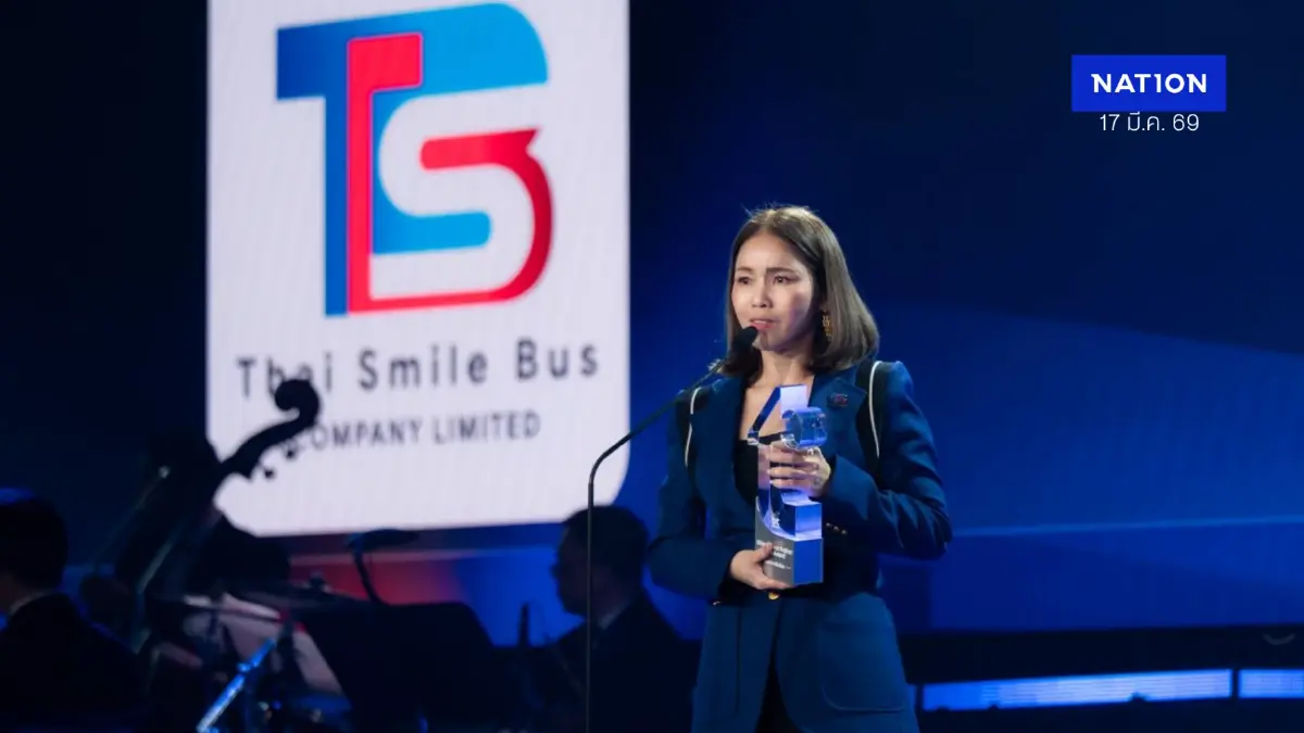 ไทย สมายล์ บัส คว้ารางวัล bt Awards ClimateTech Action Hero ตอกย้ำผู้นำขนส่งสาธารณะพลังงานสะอาด